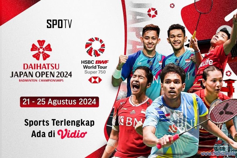 Link Live Streaming BWF Japan Open 2024 di Vidio Pekan Ini